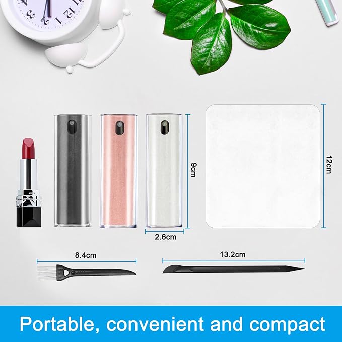 walrfid 3Pcs Car Screen Cleaner, Computer Screen Cleaner Spray and Wipe - Image 6