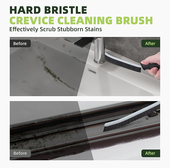 Cleaning Brush - Hard Bristle Crevice Cleaning Brush - Image 6