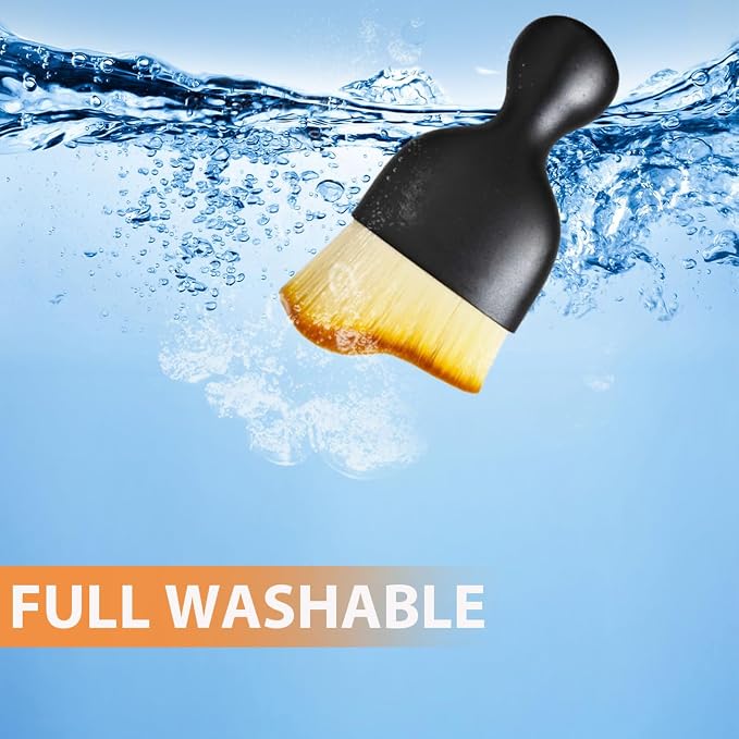 Car Interior Detailing Brush Soft Bristle Detail Brushes, Dash Duster Cleaning - Image 5