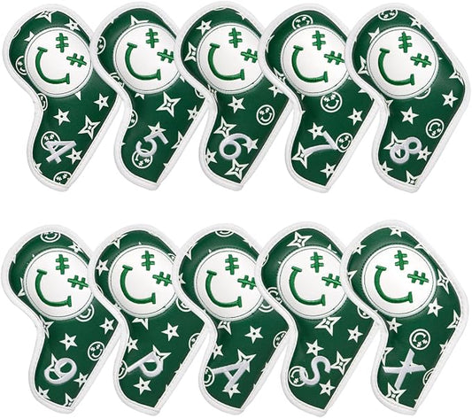 Barudan Golf Iron Head Covers, Golf Headocver by BarudanGolf