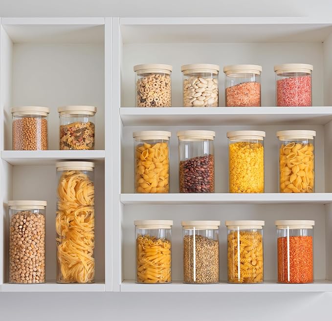 Urban Green Glass Food Storage Jar - Image 5