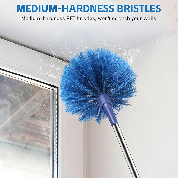 SetSail Cobweb Duster with Extension Pole, Retractable Dusters - Image 7