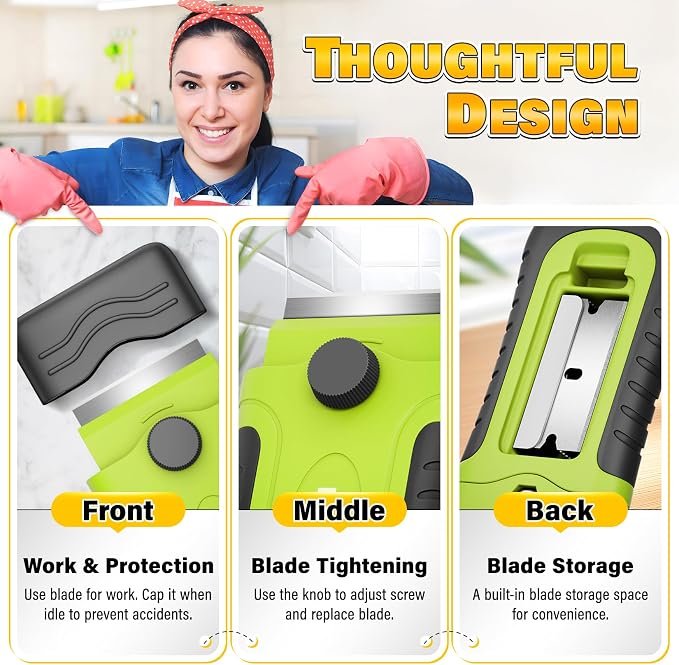 DIYSELF 2 Pack Razor Blade Scraper - Image 6