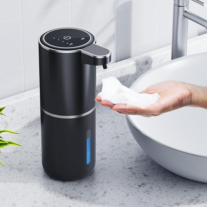 Automatic Foaming Soap Dispenser, 12.8oz/380ml Wall Mount Touchless Soap by Amyzavls