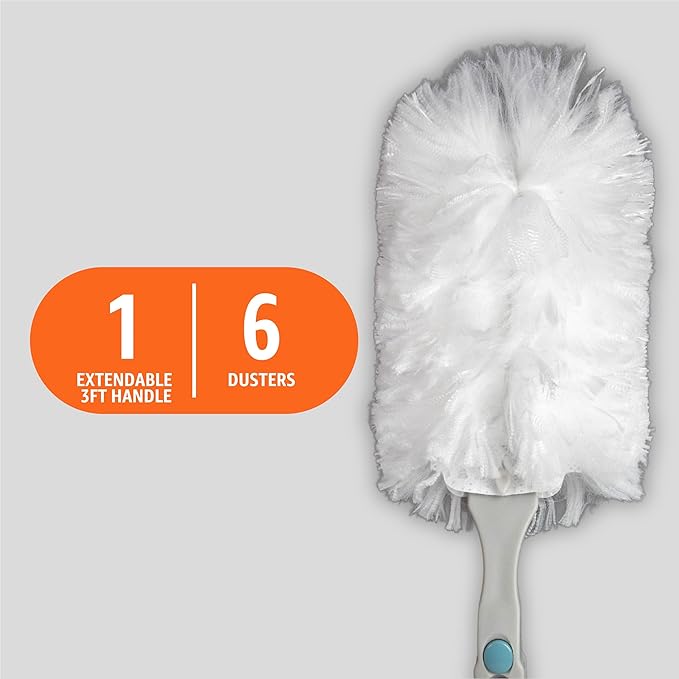 Amazon Basics 360° Heavy Duty Duster Kit Extendable, including 1 Extendable - Image 2