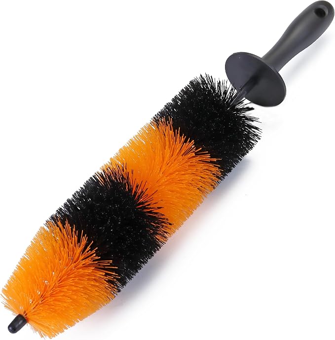 TAKAVU Master Wheel & Tire Brush, Easy Reach Wheel and Rim Detailing Brush Long by TAKAVU