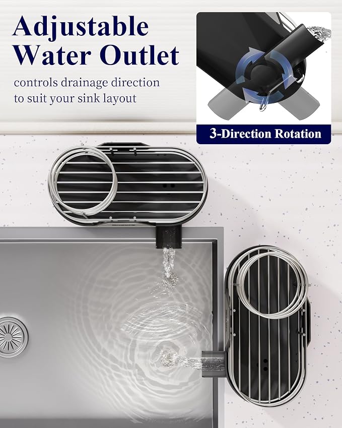 Kitsure Sponge Holder for Kitchen Sink - Image 6