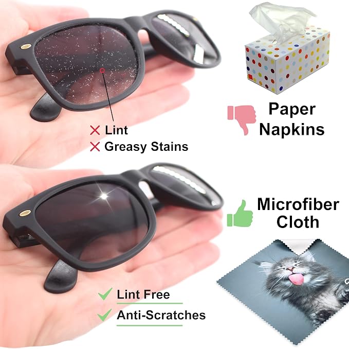 Microfiber Cleaning Cloth for Glasses - Image 3