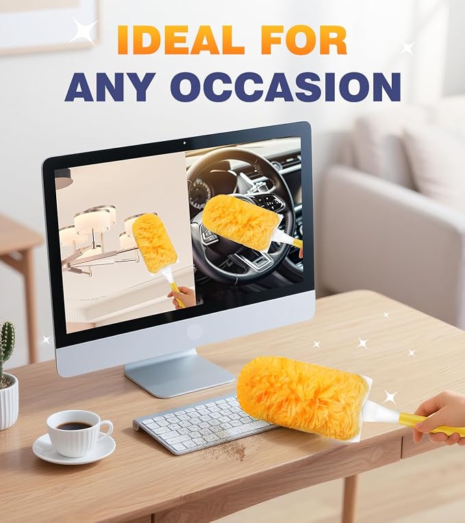 30 Count Duster Refills for Swiffer Dusters, 360° Heavy Duty Duster for Swiffer - Image 6