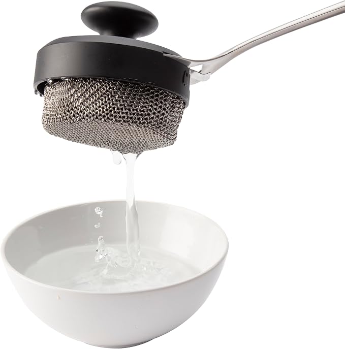Cuisinart 3-in-1 Chainmail Grill Cleaner, Bristle-Free Dual Function Heavy-Duty - Image 7