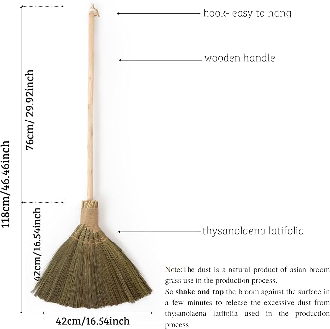 Handmade Whisk Sweeping Broom - Image 2
