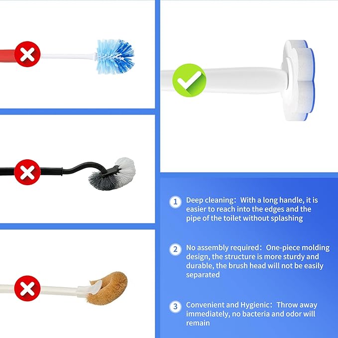 Disposable Toilet Bowl Brush - Image 5