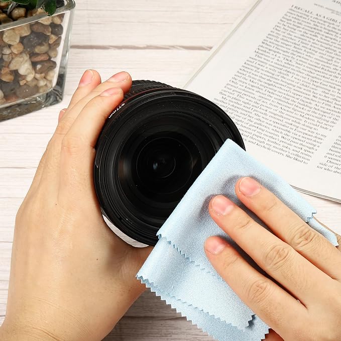 PATIKIL Eyeglass Microfiber Cleaning Cloth 7"x6", 12 Pack Glasses Cleaning - Image 6
