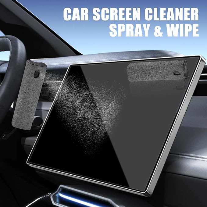 walrfid 2pcs Car Screen Cleaner, Computer Screen Cleaner Spray and Wipe - Image 5