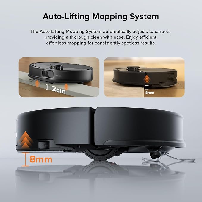 roborock Q10 X5 Robot Vacuum and Mop Combo, 000 Pa HyperForce, Dual Anti-Tangle - Image 5