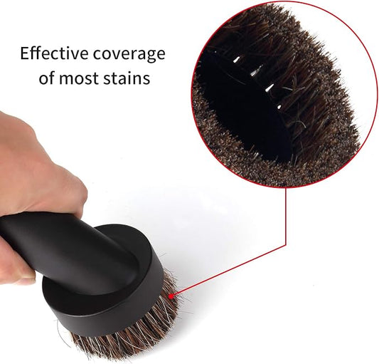 Lamoutor 2Pcs Soft Bristle Vacuum Brush Round Brush Vacuum Attachment Universal - Image 2