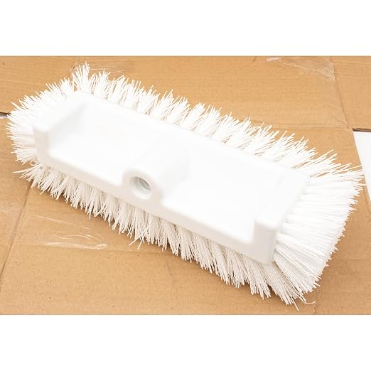 SPARTA Multi-Level Tile Scrub Brush 12" Wide Brush Head, Heavy-Duty Tile by SPARTA