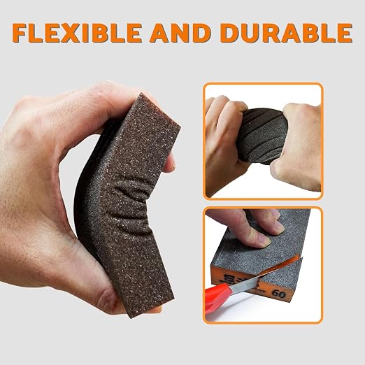 Sanding Sponge 6 Pack by S&F STEAD & FAST, Sanding Blocks - Image 4