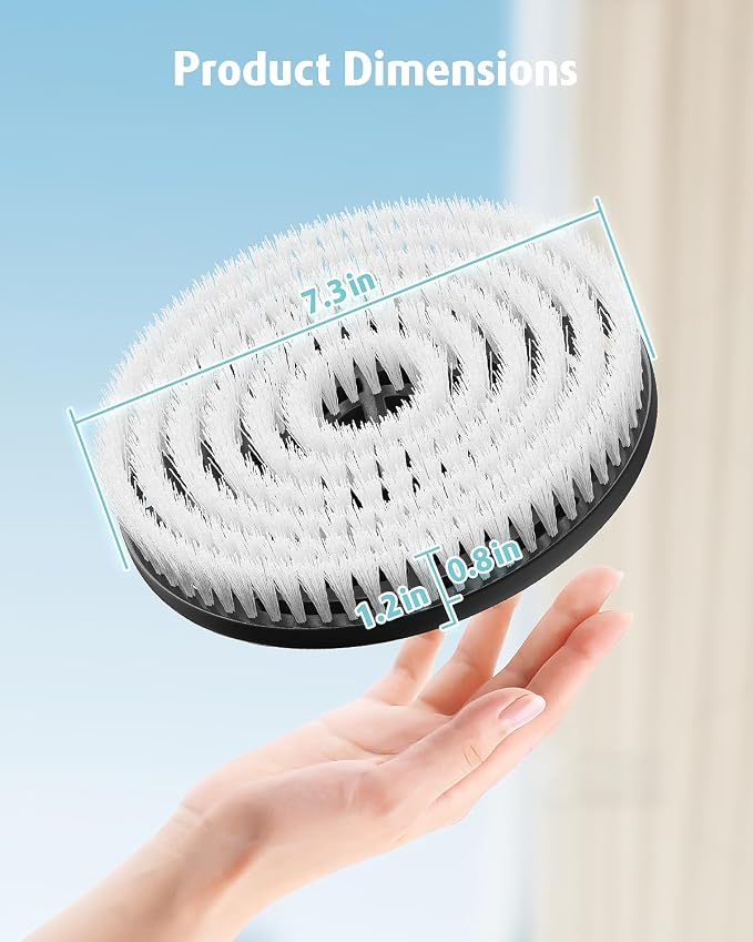 AIR U+ Newly Upgraded Steam Mop Replacement Brush Pads - Image 6