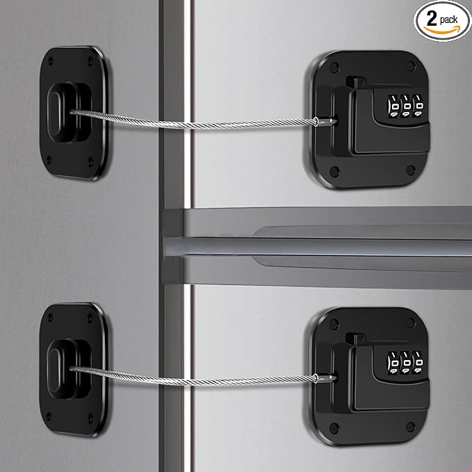 Refrigerator Lock, Combination Lock by Unknown