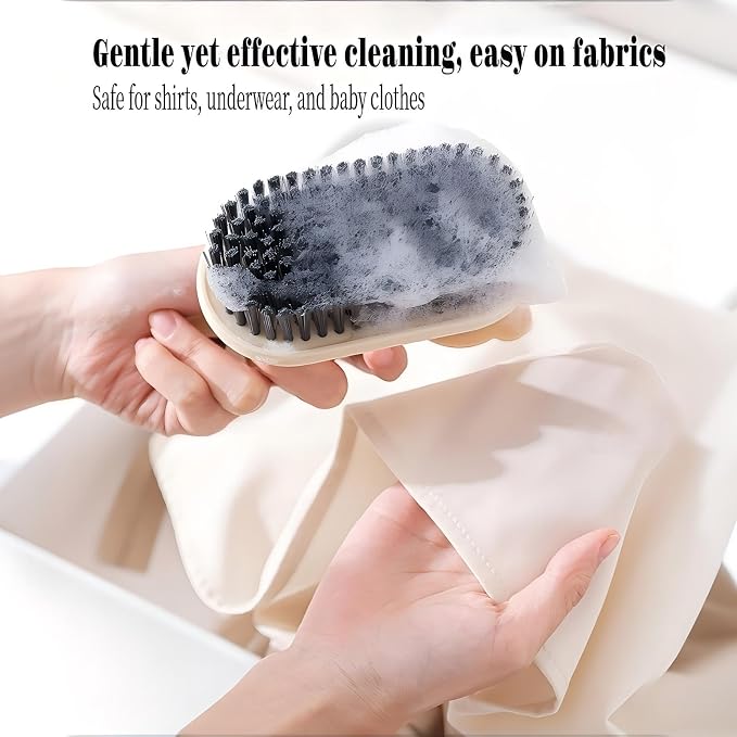 Little Bear Rotating Multi Functional Laundry Brush, Extended Bristle Cleaning - Image 8