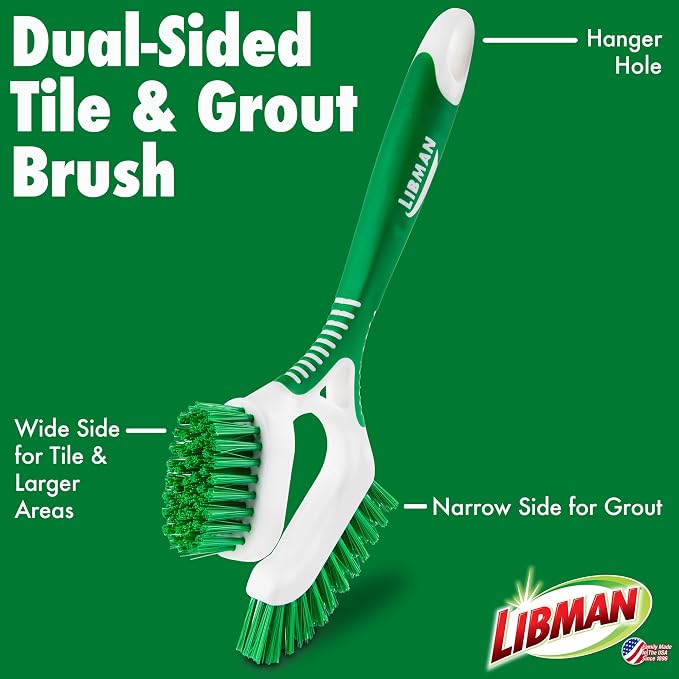 Libman Heavy Duty Scrub Brush Kit | Cleaning Brushes - Image 5