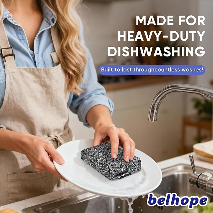 Belhope Heavy Duty Kitchen Sponges - Image 2