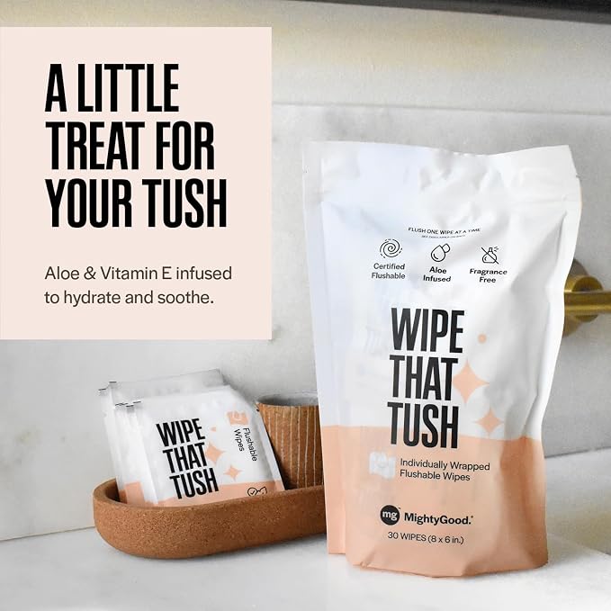 Wipe That Tush On-The-Go Flushable Wipes - Image 3