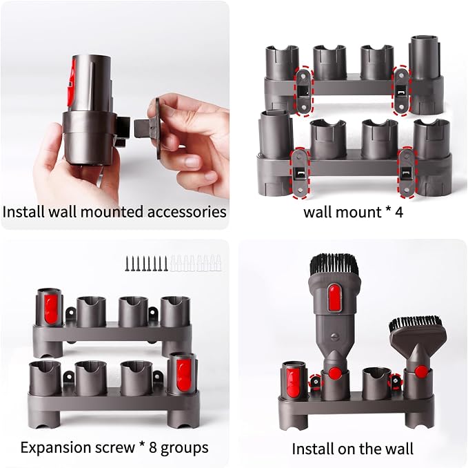 Premium Accessory Holders for Dyson Vacuum Cleaners - Image 6