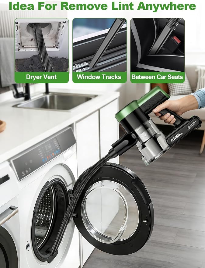 Cordless Vacuum Cleaner, 58Kpa Vacuum Cleaners - Image 5