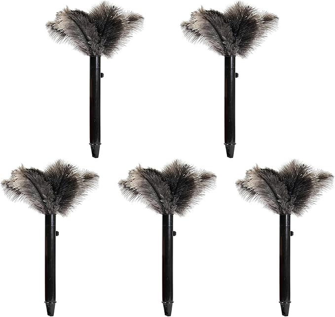 Retractable Ostrich Feather Duster by iHUFeather