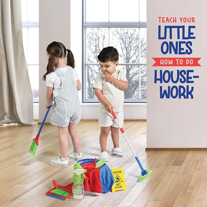 Play22 Kids Cleaning Set 12 Piece - Image 2