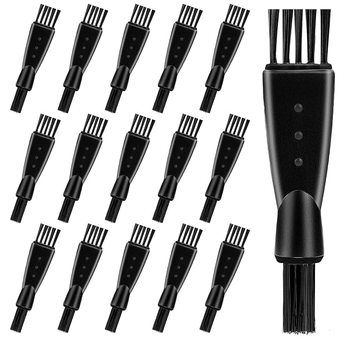 16 Pcs Electric Razor Brush, Double Sided Shaver Cleaning Brush Clipper Brushes by Unknown
