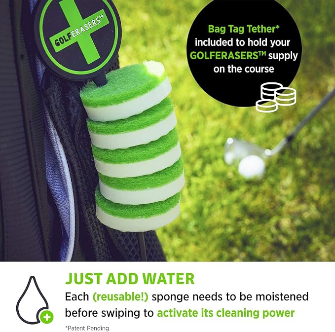 Instant Golf Eraser, Premium Dual-Sided Sponge - Image 3