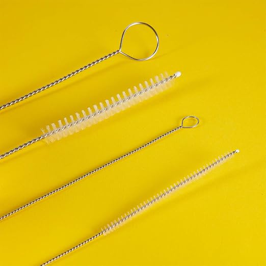 4 Pieces Feeding Tube Brushes, Long Pipe Cleaners Straw Cleaning Brushes - Image 4