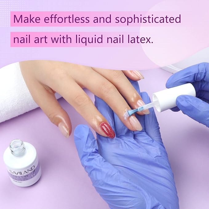 SAVILAND Gel Polish Liquid Latex - Image 7