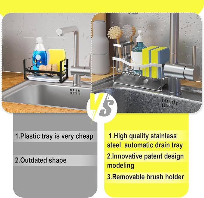 Maifan Sink Caddy Sponge Holder - Image 4