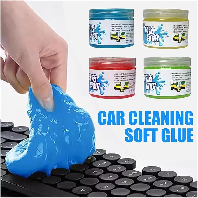 4-Colors Reusable Car Cleaning Gel - Image 6