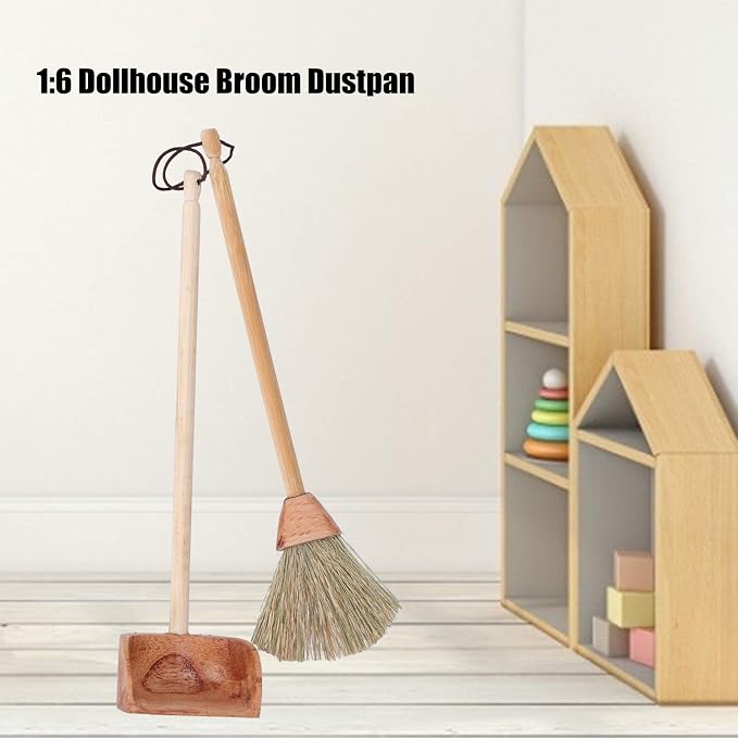 Mini Things That Actually Work, Miniature Broom Dustpan - Image 4