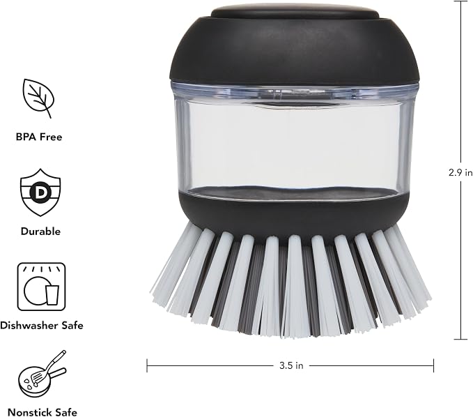 KitchenAid Soap Dispensing Palm Brush - Image 2
