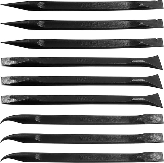 9Pcs Carbon Fiber Scraper Cleaning Tool Non-Scratch Plastic Multi-Purpose Stiff by Moicstiy
