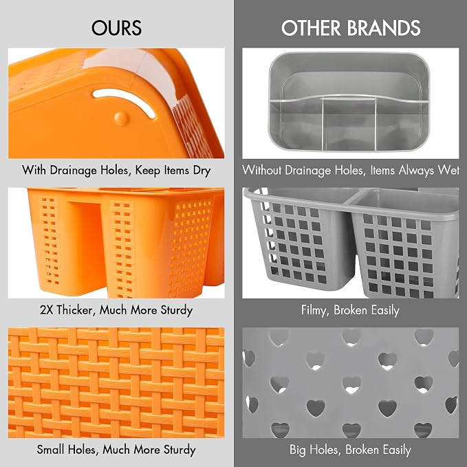 Tiawudi Portable Shower Caddy, Caddy Organizer - Image 5