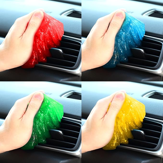 DNA MOTORING 4 Pack Car Cleaning Gels Auto Detailing Tools Cleaning Putty Car - Image 5