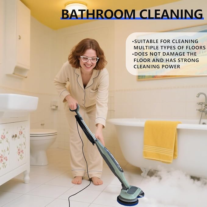 Steam Mop Pads Replacement Brush Head - Image 2