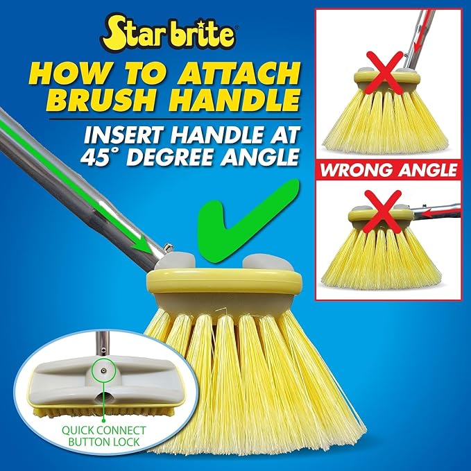 STAR BRITE Deluxe Telescoping Deck Brush Kit - Image 5