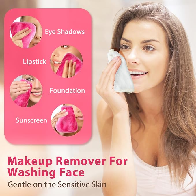 | Reusable Update Makeup Removing Microfiber Cloth - Image 2