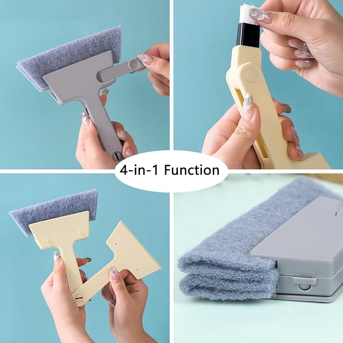 Window Track Cleaner Tool, Washable Cleaning Gadgets - Image 7