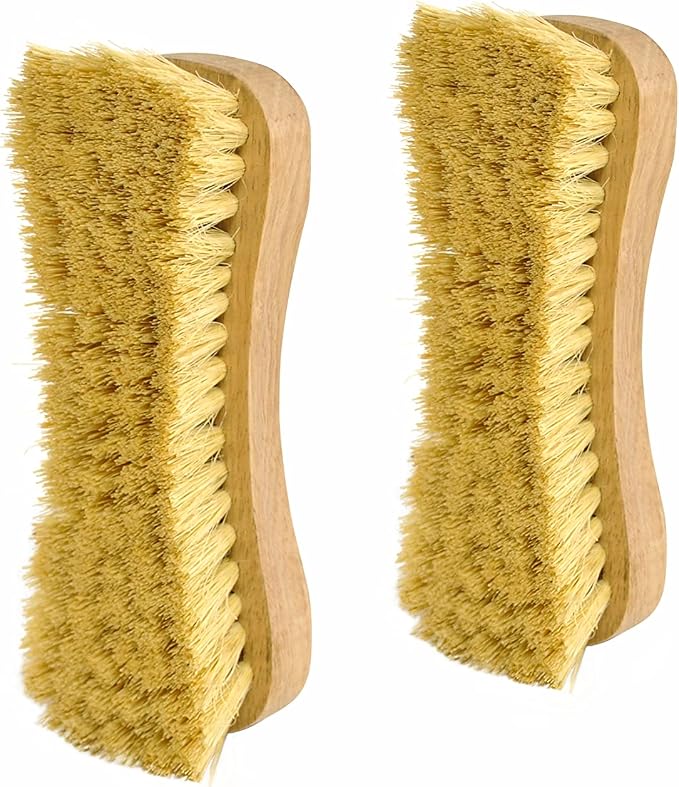 All-Natural Wooden Scrub Brush Set | Eco-Friendly Cleaning Brush Set - Image 4