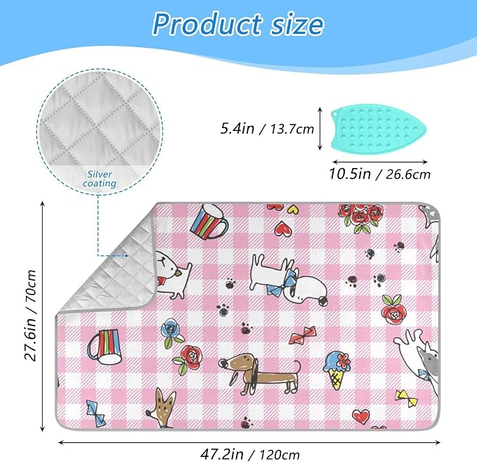 Ironing Mat Portable Ironing Pad Ironing Blanket - Image 2