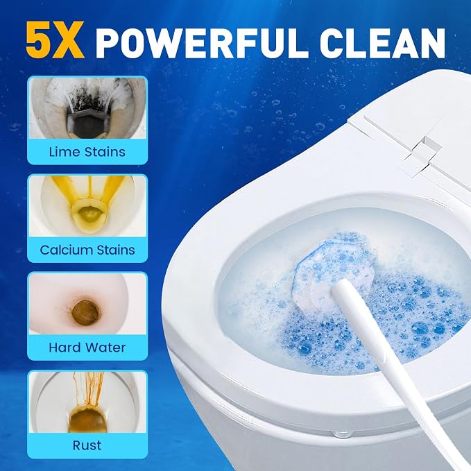 Toilet Cleaner Refill Pads, Disposable Toilet Bowl Cleaner Refill - Image 5